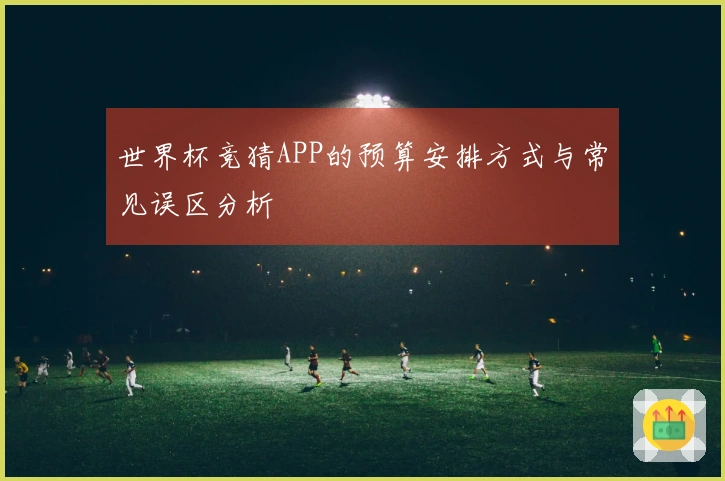 世界杯竞猜APP的预算安排方式与常见误区分析