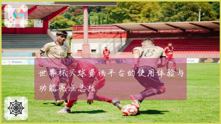 世界杯买球资讯平台的使用体验与功能亮点总结